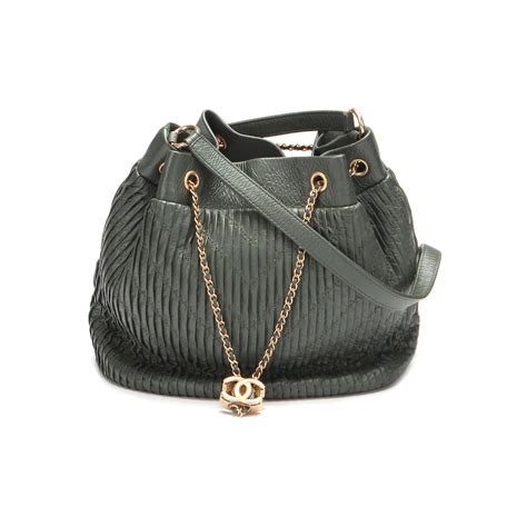 chanel bucket bag green|chanel bucket bag 2021.